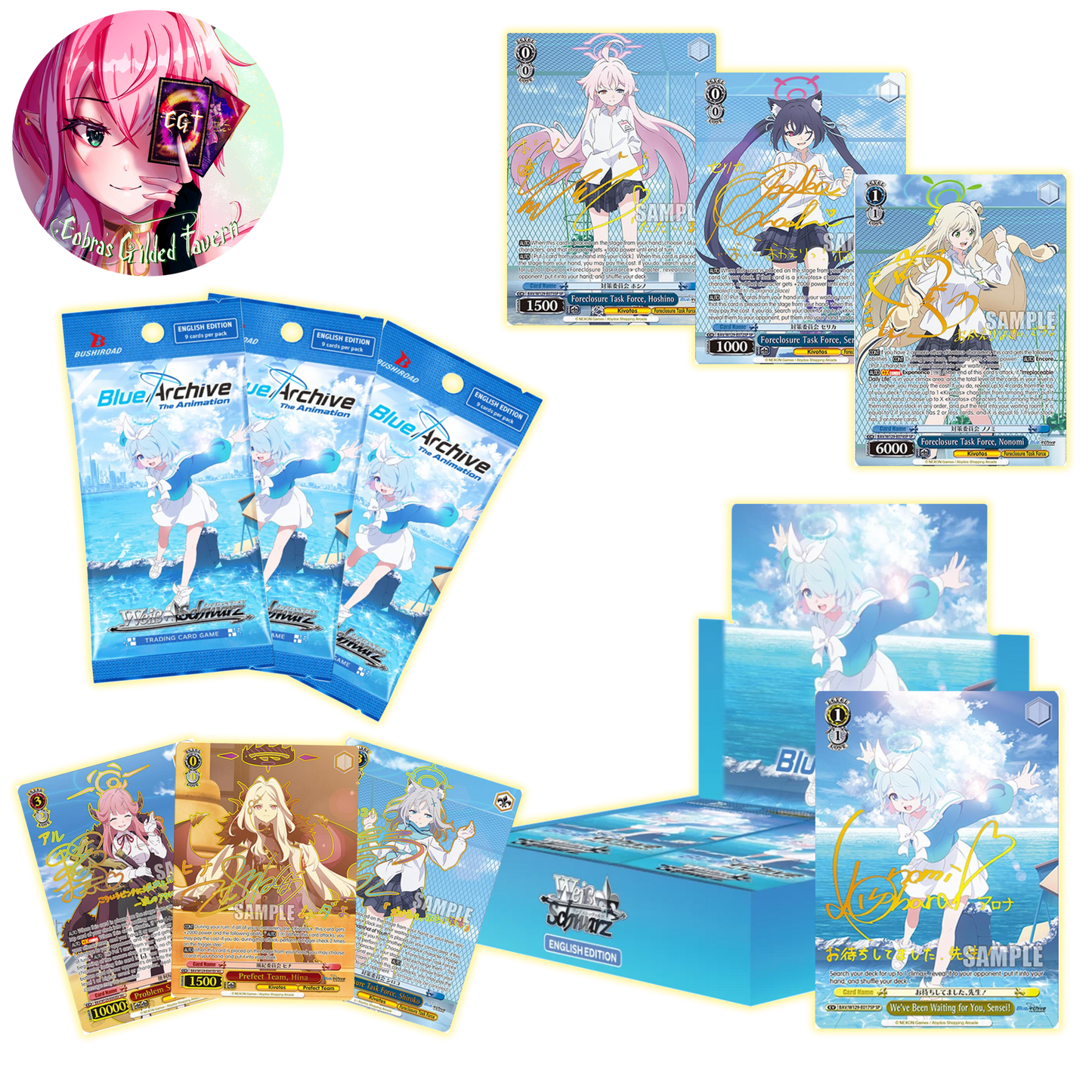 Blue Archive The Animation | English Weiss Schwarz