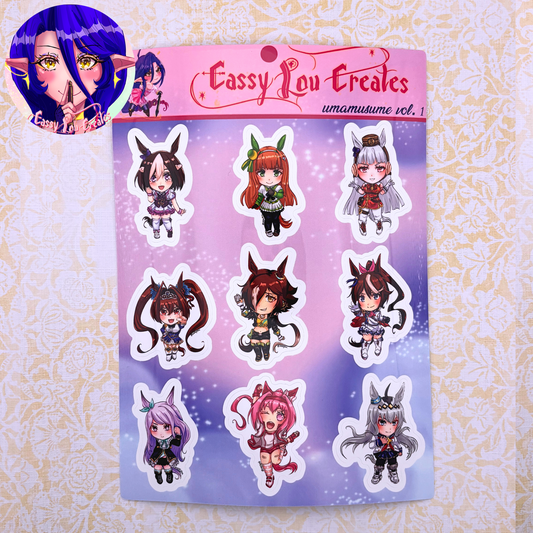 Umamusume Sticker Sheets