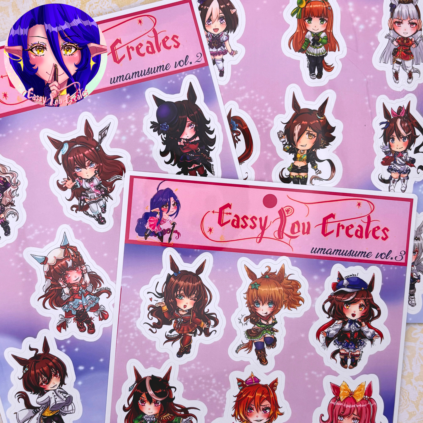 Umamusume Sticker Sheets