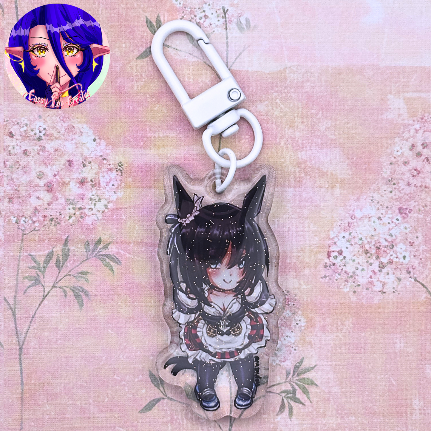 Horse Girls Vol. 4 Glitter Epoxy Keychains