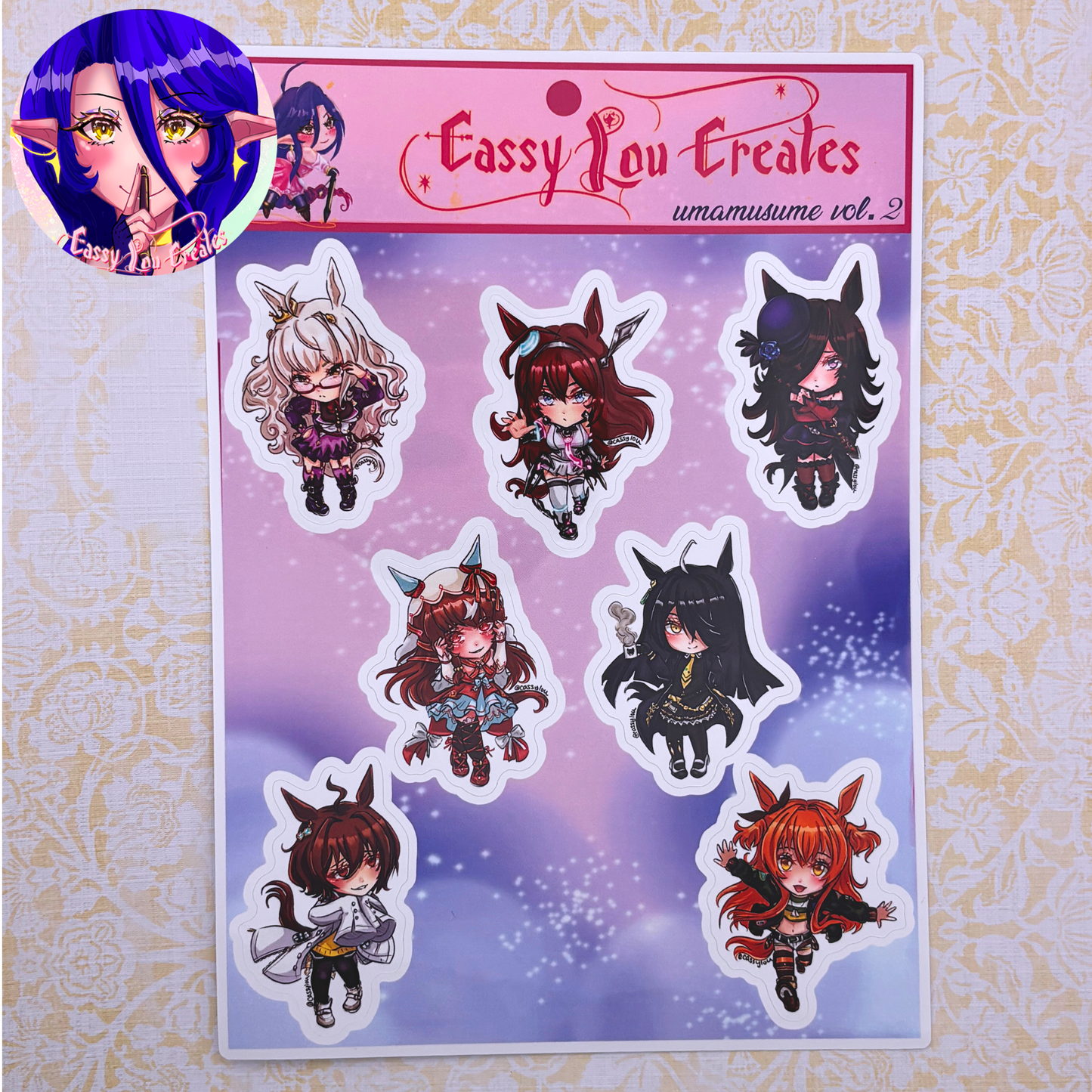 Umamusume Sticker Sheets