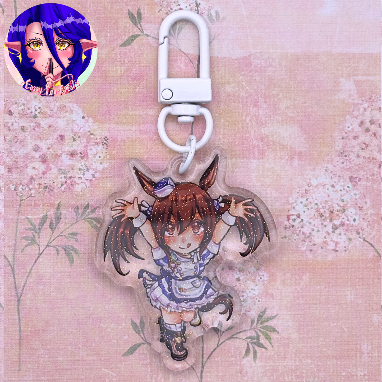 Horse Girls Vol. 4 Glitter Epoxy Keychains