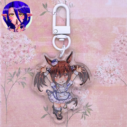 Horse Girls (Uma) Vol. 4 Glitter Epoxy Keychains