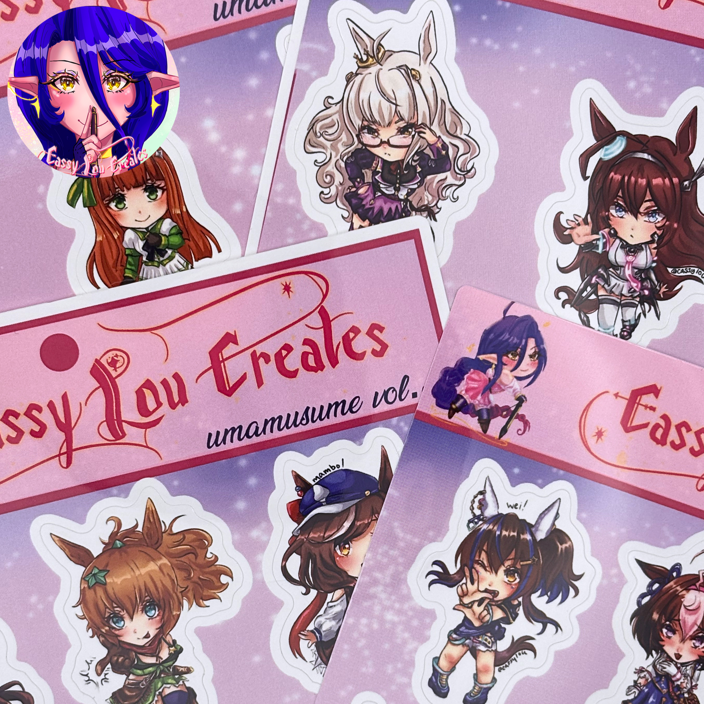 Horse Girls (Uma) Sticker Sheets