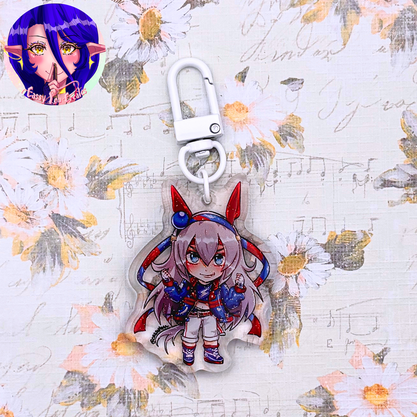 Horse Girls Vol. 3 Glitter Epoxy Keychains