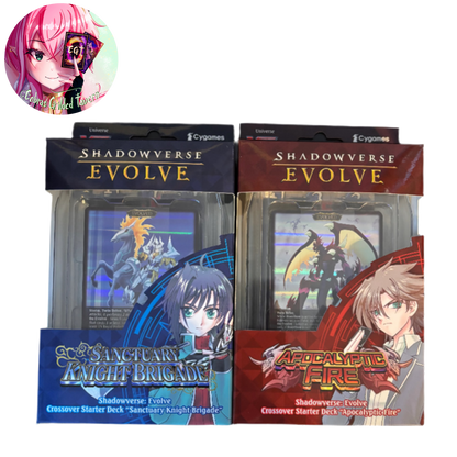 Apocalyptic Fire and Sanctuary Knight Brigade Starter Decks | English ShadowVerse: Evolve